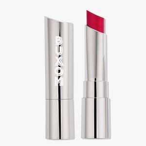 Buxom Full-On Satin Lipstick Color Red My Lips, true red